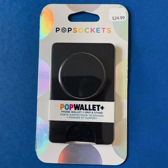 PopSocket Cell Phones Accessories Popsocket Black Popwallet